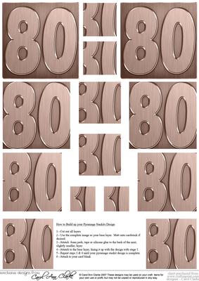 80th Metallic Age Pyramage Sheet