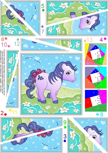 My Cute Little Pony - Twisted Spiral Side Stacker