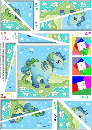 My Cute Little Pony - Twisted Spiral Side Stacker