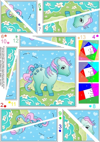 My Cute Little Pony - Twisted Spiral Side Stacker