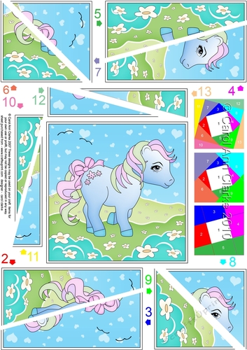 My Cute Little Pony - Twisted Spiral Side Stacker
