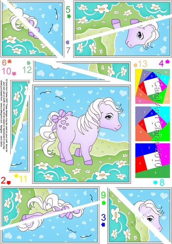 My Cute Little Pony - Twisted Spiral Side Stacker