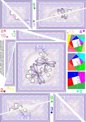 Dreamy Dragonflies Quick Card Twisted Spiral Side Stacker