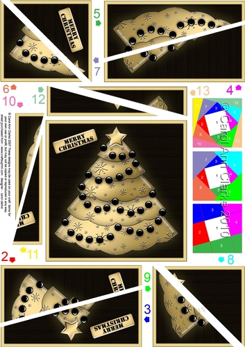 Christmas Tree Twisted Spiral Side Stacker