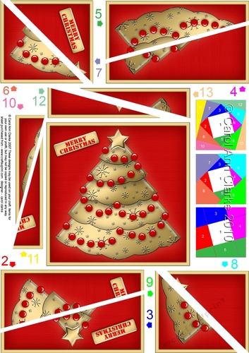 Christmas Tree Twisted Spiral Side Stacker