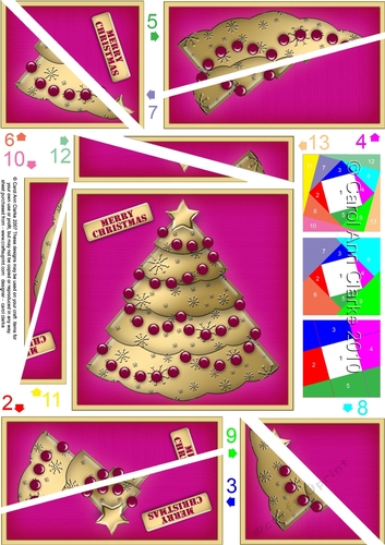Christmas Tree Twisted Spiral Side Stacker
