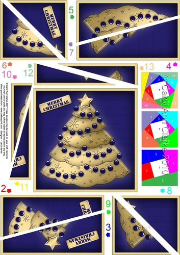 Christmas Tree Twisted Spiral Side Stacker