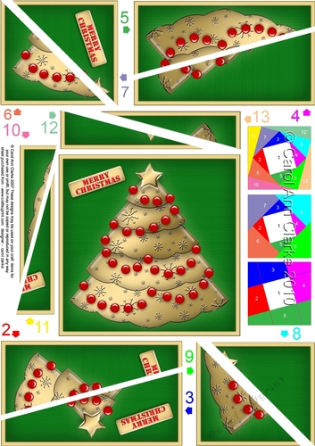 Christmas Tree Twisted Spiral Side Stacker