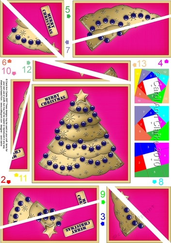 Christmas Tree Twisted Spiral Side Stacker