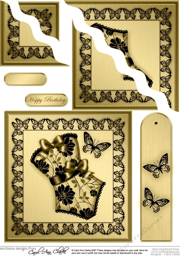 Elegant Boudoir - Wavey Corner Stacker