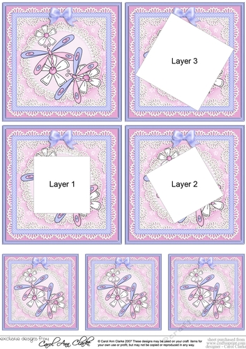 Dreamy Dragonflies - Twisted Tunnel Topper