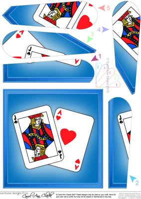 Cards Quick Card with Fan Pyramage Topper