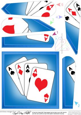 Cards Quick Card with Fan Pyramage Topper