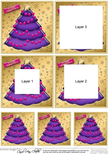 Christmas Tree - Tunnel Topper