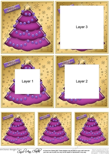 Christmas Tree - Tunnel Topper