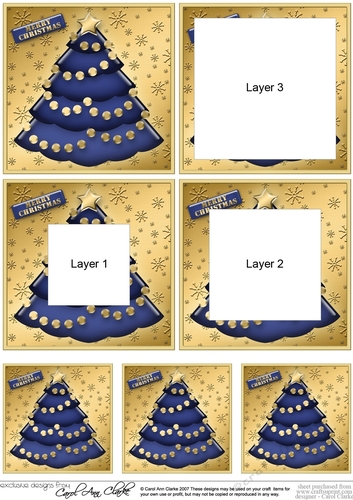 Christmas Tree - Tunnel Topper