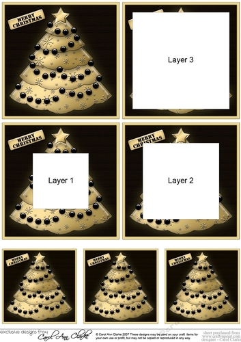 Christmas Tree - Tunnel Topper