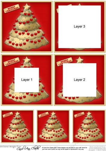 Christmas Tree - Tunnel Topper