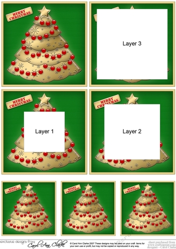 Christmas Tree - Tunnel Topper