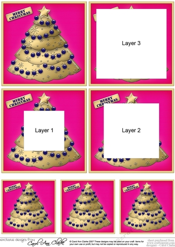 Christmas Tree - Tunnel Topper