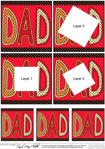 Dad - Twisted Tunnel Topper