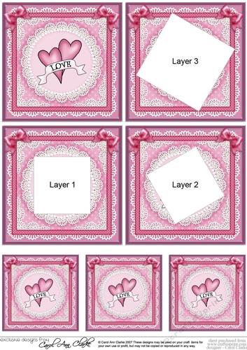 Love Hearts - Twisted Tunnel Topper