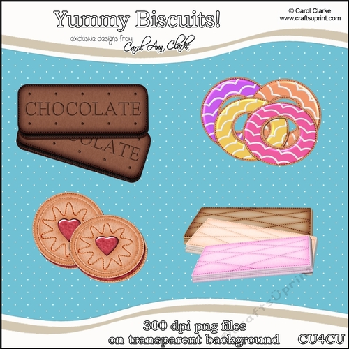 Yummy Biscuits!! - CU4CU Digital Clip Art Set