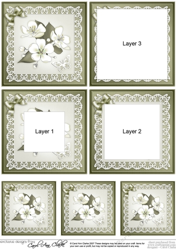 Pretty Apple Blossom - Tunnel Topper