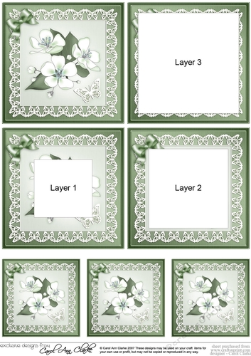 Pretty Apple Blossom - Tunnel Topper