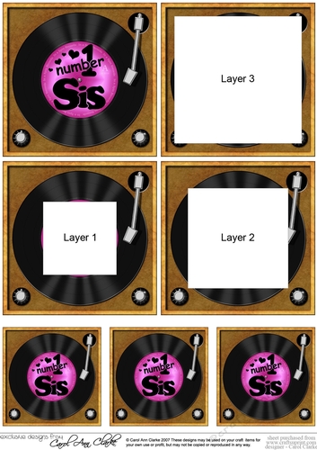 Number 1 Sis Record - Tunnel Topper