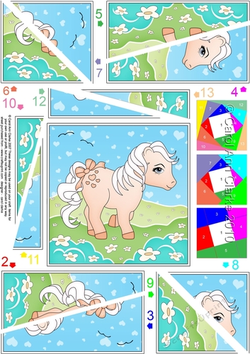 My Cute Little Pony - Twisted Spiral Side Stacker