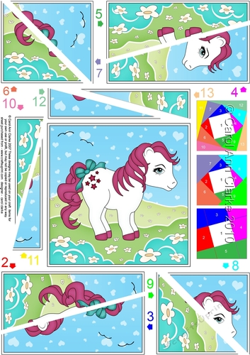 My Cute Little Pony - Twisted Spiral Side Stacker