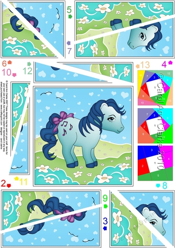 My Cute Little Pony - Twisted Spiral Side Stacker