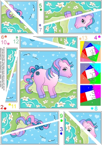 My Cute Little Pony - Twisted Spiral Side Stacker