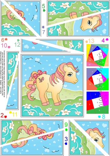 My Cute Little Pony - Twisted Spiral Side Stacker
