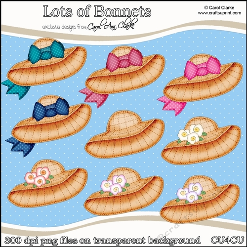 Lots of Hats - CU4CU Digital Clip Art Set