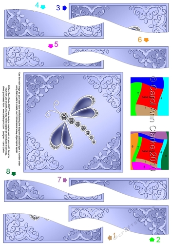 Diamante Dragonfly - Wavy Spiral Side Stacker