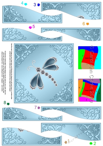 Diamante Dragonfly - Wavy Spiral Side Stacker