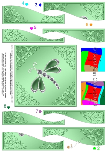 Diamante Dragonfly - Wavy Spiral Side Stacker