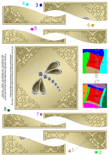 Diamante Dragonfly - Wavy Spiral Side Stacker