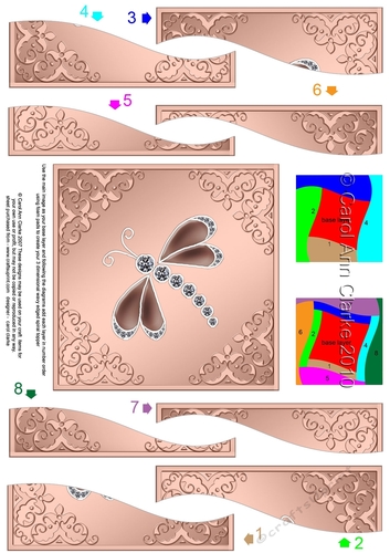 Diamante Dragonfly - Wavy Spiral Side Stacker