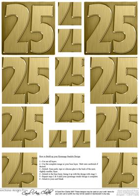 25th Metallic Age Pyramage Sheet