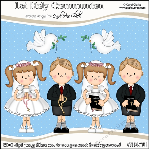 1st Holy Communion- CU4CU Digital Clip Art Set