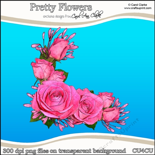 Pretty Flowers - CU4CU Digital Clip Art Set
