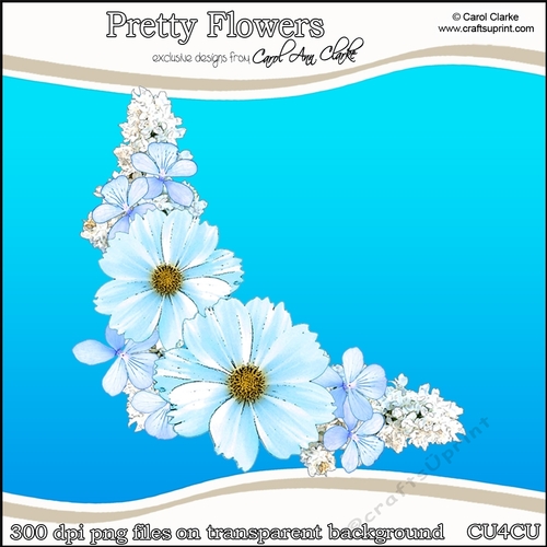 Pretty Flowers - CU4CU Digital Clip Art Set