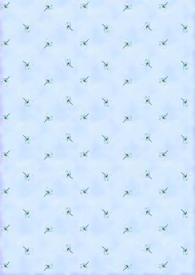 Spring Flowers and Lace Matching Backing Paper