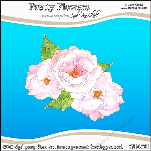 Pretty Flowers - CU4CU Digital Clip Art Set