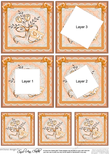 Lovely Roses - Twisted Tunnel Topper