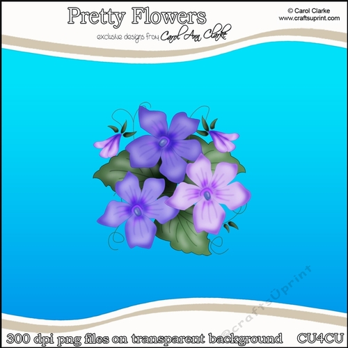 Pretty Flowers - CU4CU Digital Clip Art Set