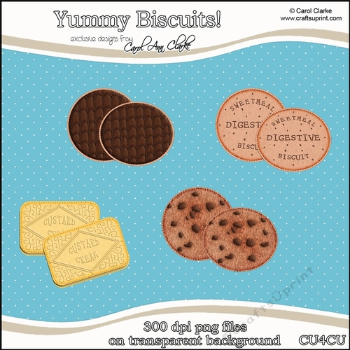 Yummy Biscuits!! - CU4CU Digital Clip Art Set